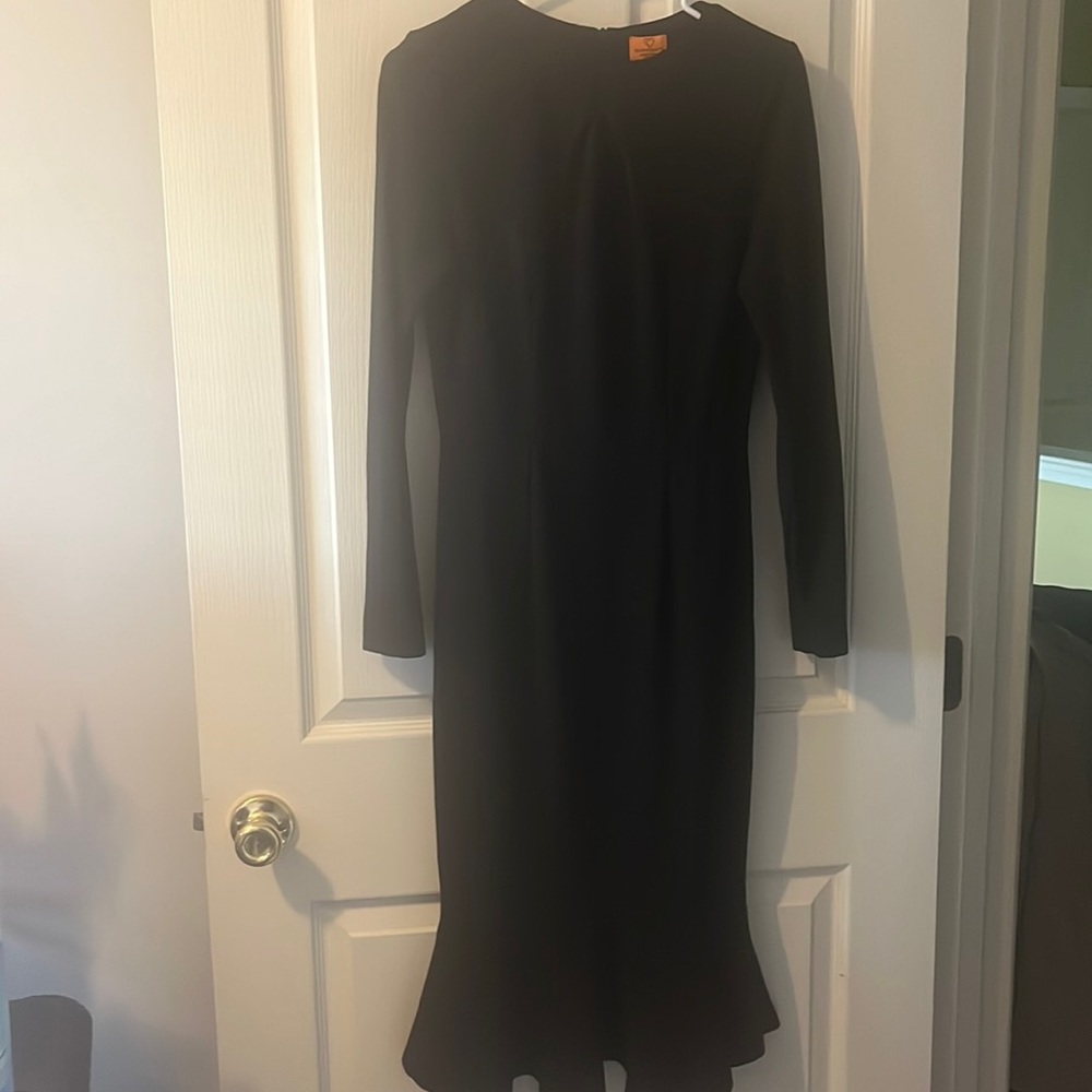 Marycrafts Womens Square Neck Sheath MIDI Dress